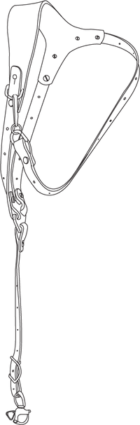 Lone Bandit - Camera Harness outline