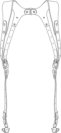 Bandit - Camera Harness outline