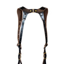 Black Leather Dual Camera Harness + Pro Package
