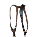 Black Leather Dual Camera Harness + Pro Package