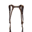 Dark Brown Leather Dual Camera Harness + Pro Package