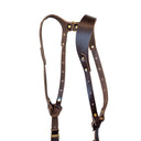Dark Brown Leather Dual Camera Harness + Pro Package