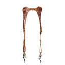 Light Brown Leather Dual Camera Harness + Pro Package