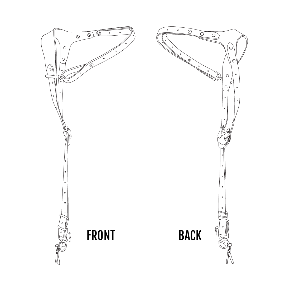 Lone Bandit - Camera Harness diagram