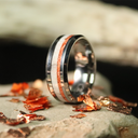 Antler and Rose Gold Ring