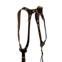 Black Leather Dual Camera Harness + Pro Package
