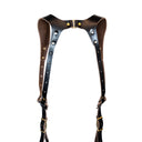 Black Leather Dual Camera Harness + Pro Package