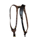 Black Leather Dual Camera Harness + Pro Package