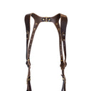 Dark Brown Leather Dual Camera Harness + Pro Package