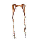 Light Brown Leather Dual Camera Harness + Pro Package